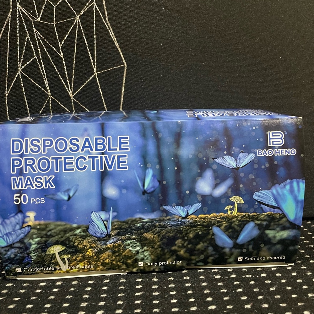 Butterfly Disposable Masks 🦋